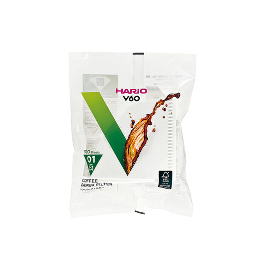 Hario V60 Filters, 100 pcs